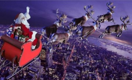 Санта Клаус и МКС будут лететь вместе, и это можно будет видеть с приложени ...