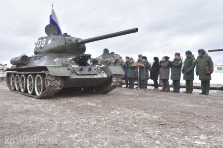 Из прибывших «лаосских» Т-34 сформирован батальон Кантемировской дивизии (ФОТО, ВИДЕО)