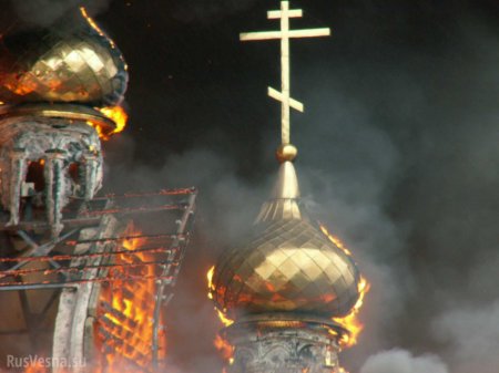 В Николаевской области подожгли храм УПЦ