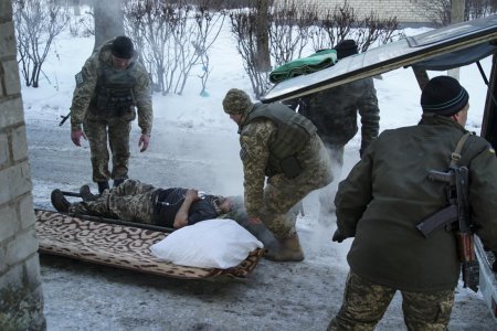 Донбасс. Оперативная лента военных событий 11.02.2019