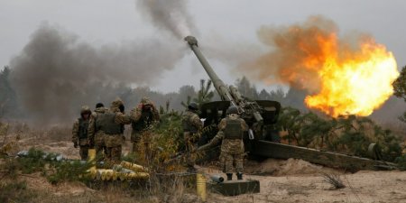 Позиции боевиков ВСУ разбиты бронебойными снарядами защитников Донбасса