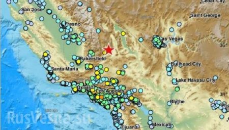 В Калифорнии землетрясение — крупнейшее за 20 лет (ФОТО, ВИДЕО)