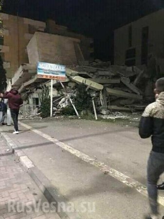 Сильное землетрясение в Албании, есть разрушения, пострадавшие и погибшие (ФОТО, ВИДЕО)