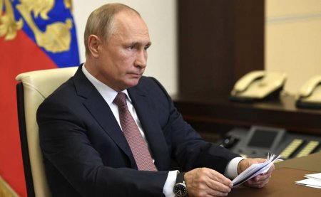 «Спасибо вам за поддержку!» — Путин обращается к россиянам (ВИДЕО)