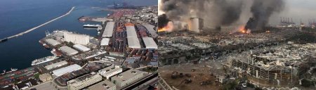 Чудовищные кадры последствий взрыва в порту Бейрута (ФОТО, ВИДЕО)