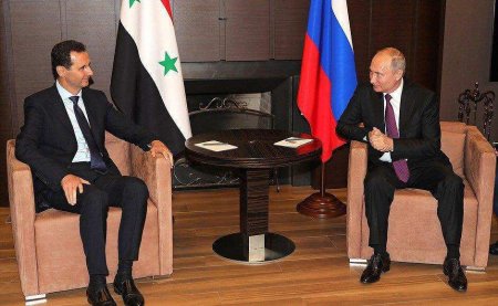 Необъявленный визит: Путин принял Асада в Москве (ВИДЕО)