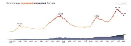 9,9 млн заражений: коронавирус в России
