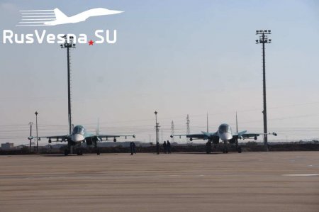 ВКС России перебрасывают ударные силы на фоне бойни в зоне оккупации США в Сирии (ФОТО)