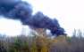 Валит чёрный дым: взрыв и пожар на стратегической Луганской ТЭС (ВИДЕО)