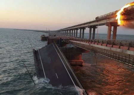 Украинские вандалы окровавленными руками дотянулись до Крымского моста, — глава парламента Крыма
