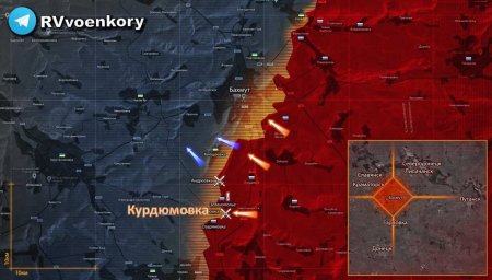 Штурм Артёмовска: вокруг позиций врага сжимается полукольцо (КАРТА)
