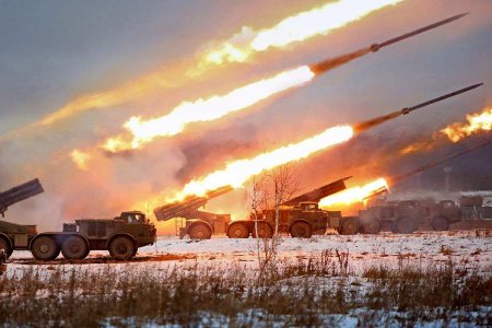 Украинские боевики стягивают РСЗО на запорожское направление