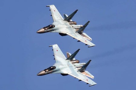 Российские истребители вновь прогнали из сирийского неба американский беспилотник (ВИДЕО)