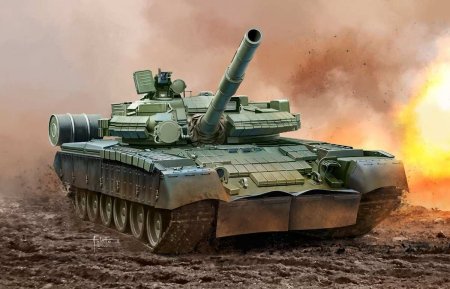 Героические кадры: российский танк в одиночку встретил вражескую колонну (ВИДЕО 18+)