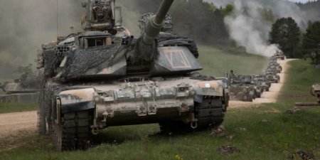 Первые танки Abrams прибыли на Украину — NYT