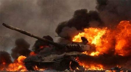 Эпичные кадры уничтожения танка ВСУ у Работино (ВИДЕО)