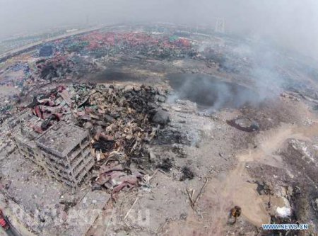 Количество жертв взрыва в китайском городе Тяньцзинь выросло до 112 человек (ФОТО)