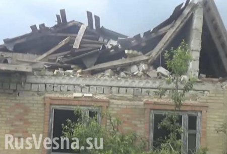 Обстрелами ВСУ в ДНР повреждены 11 домов
