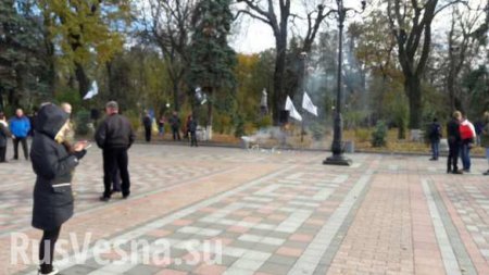 Взрыв у стен Верховной Рады Украины (+ВИДЕО, ФОТО)