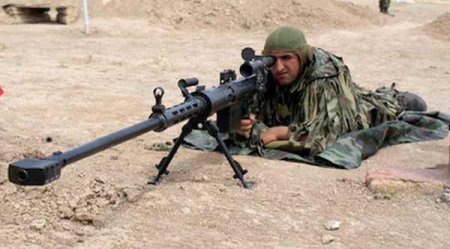 Азербайджанские военные обстреливают позиции НКР из крупнокалиберных снайперских винтовок - Военный Обозреватель