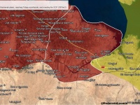 Сирийская армия освободила более 20 селений и вышла к курдскому участку фро ...