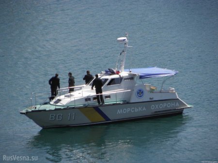 Украинские пограничники задержали российское судно в Азовском море | Русская весна