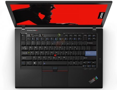 Названы характеристики юбилейного ноутбука Lenovo ThinkPad 25