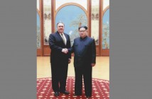 Опубликованы фото со встречи Помпео и Ким Чен Ына