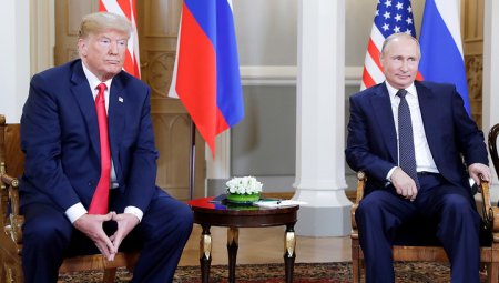 Путин и Трамп встреча с глазу на глаз. Совместная пресс-конференция Путина  ...
