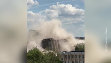 В Иванове на мукомольном комбинате прогремел взрыв — видео