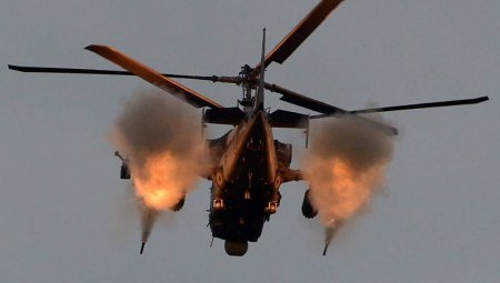 В Сирии ударный вертолёт ВКС России уничтожил логово проамериканских террористов (ВИДЕО)
