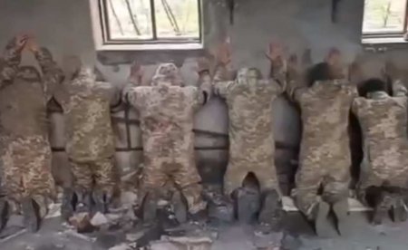 Бои под Кременной: в плен сдалась группа украинских солдат (ВИДЕО)